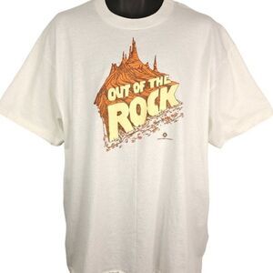 Out Of The Rock T Shirt Vintage 90s National Energy Foundation Mining OOTR XL